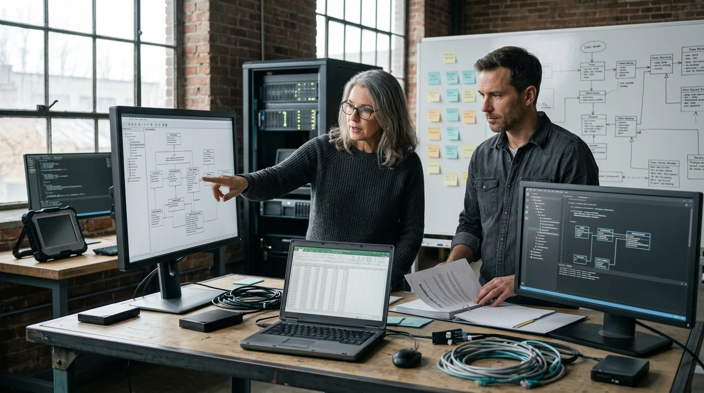 Business platform specialists mapping Dynamics 365 across customer data, workflows, and reporting