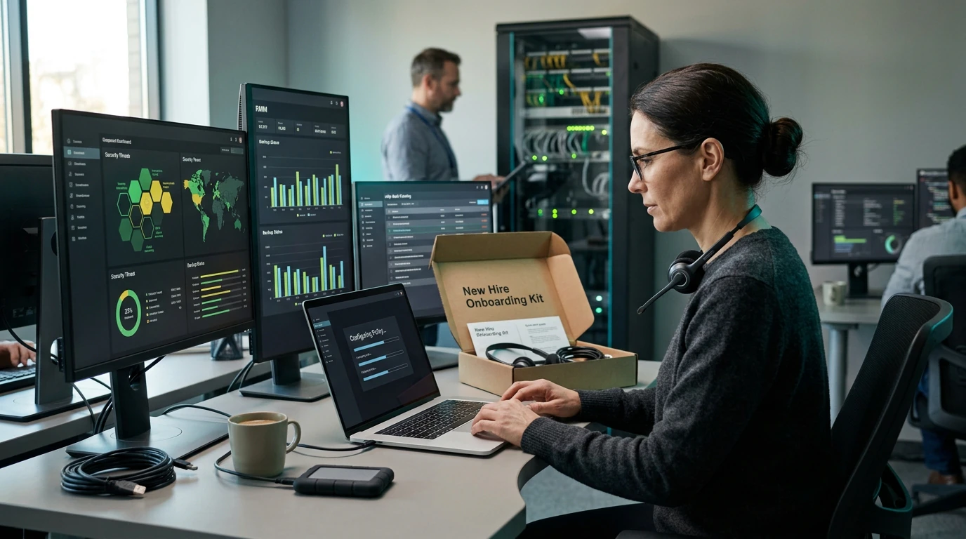 Managed IT specialists delivering Fully Managed It with secure devices, systems, and support workflows