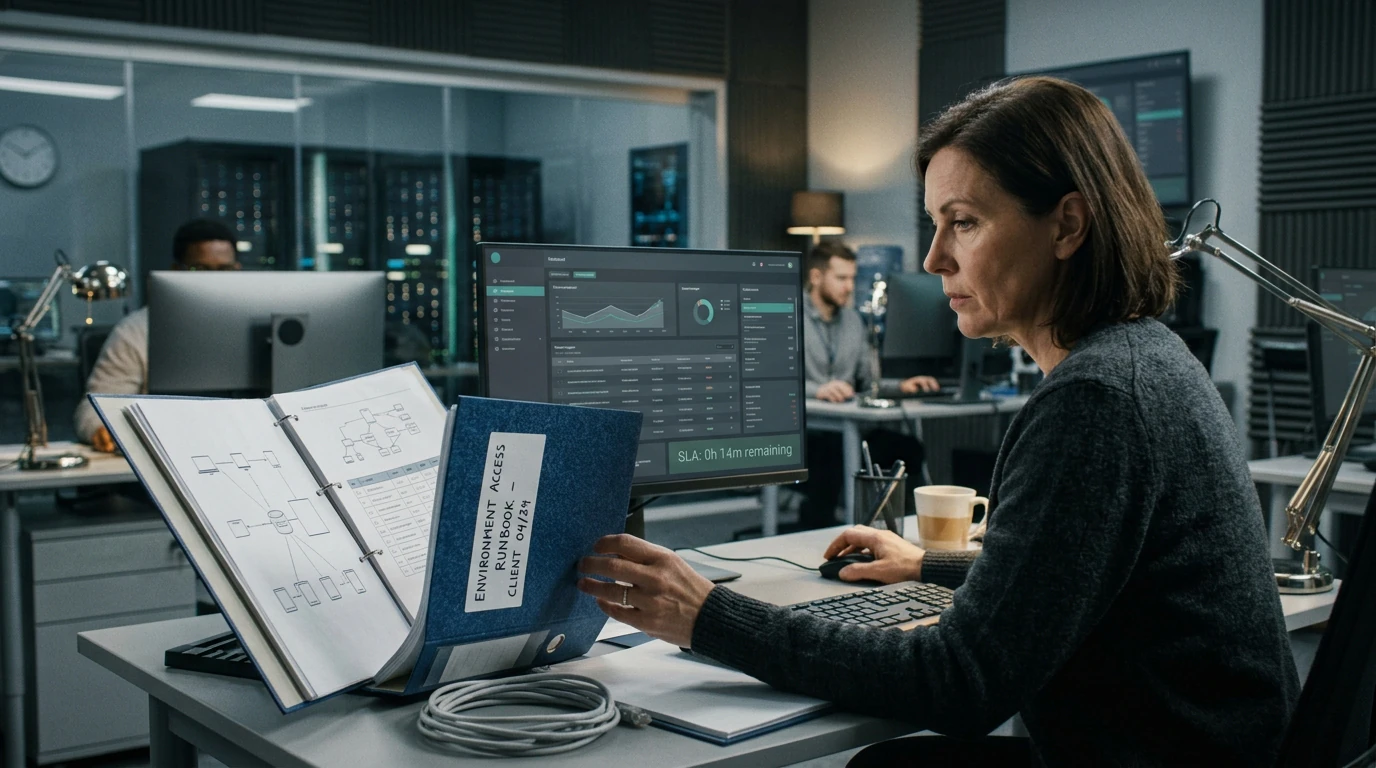 Cybersecurity specialists working on Incident Response Retainer with network, endpoint, and risk telemetry